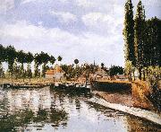 Pang plans Schwarz lake, Camille Pissarro